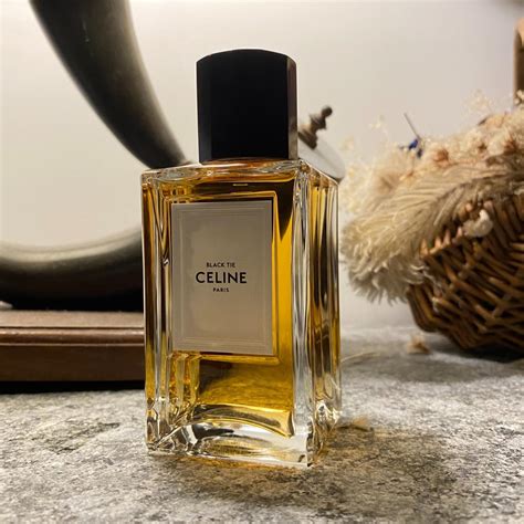 celine black tie perfume.